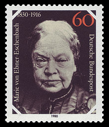 Ebner-Eschenbach auf Briefmarke