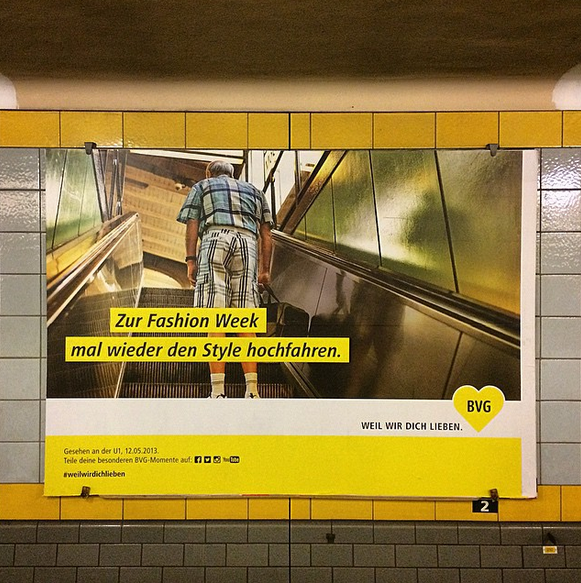 BVG-Plakat