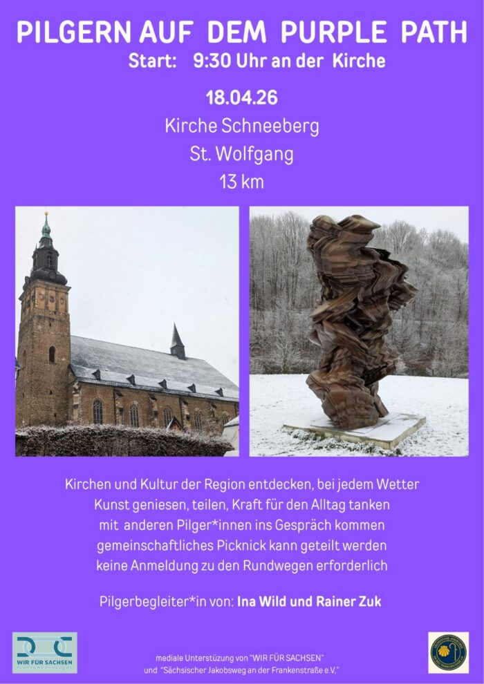Pilgern auf dem Purple Path